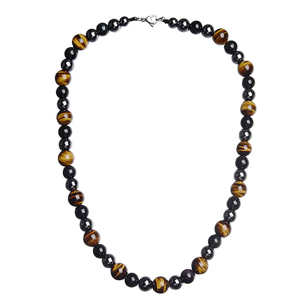 FORTIS Marvik Chalcedony Beaded Necklace