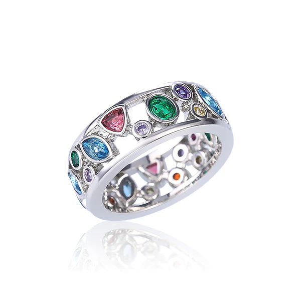 TORINA CLASSIQUE Crystal-Quartz IONIX Ring