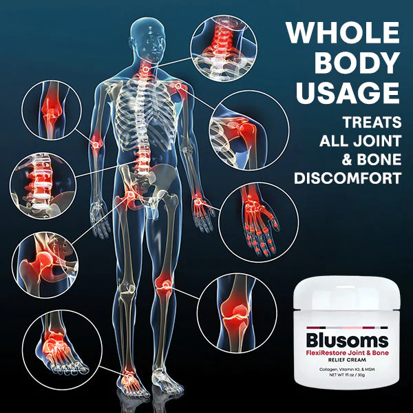 Blusoms FlexiRestore Joint & Bone Relief Cream