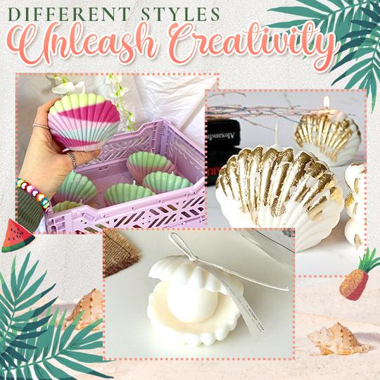 DIY Seashell Candle Mould