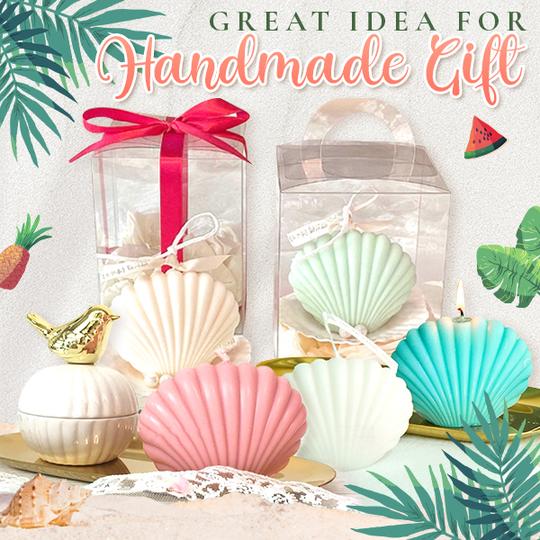 DIY Seashell Candle Mould