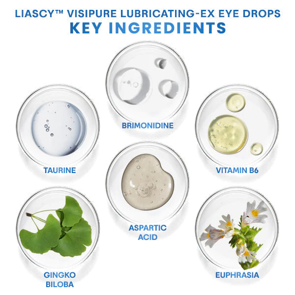 Liascy VisiPure Lubricating-EX Eye Drops