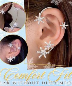 Christmas Snowflake Ear Cuff