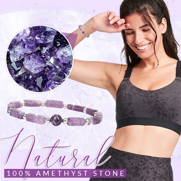 Body-Purify Amethyst Bracelet