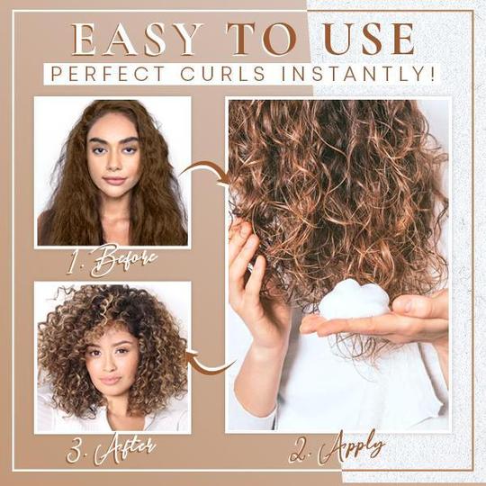 Curly Hair Styling Mousse