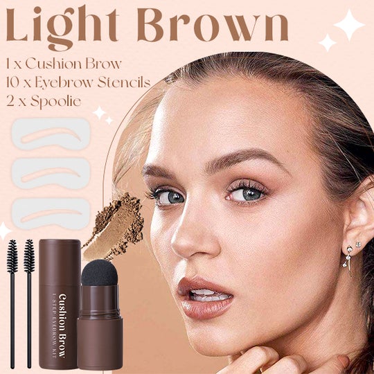 Cushion Brown 1-Step Eyebrow Kit