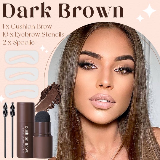 Cushion Brown 1-Step Eyebrow Kit