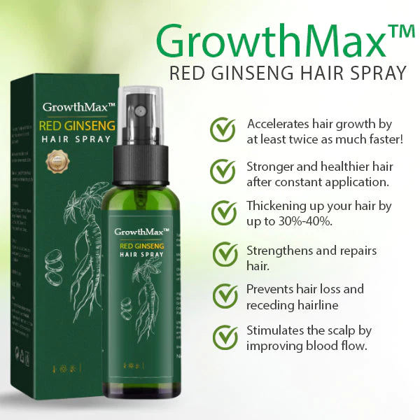 GrowthMax Red Ginseng Hair Spray