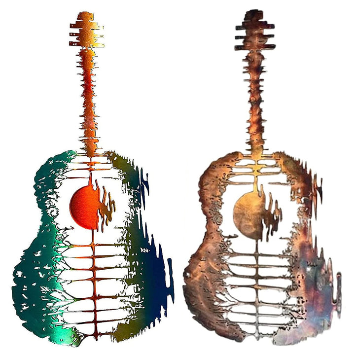 Guitarist Art  Handmade Abstract Guitar Metal