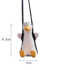 Cute Swinging Duck Car Charm