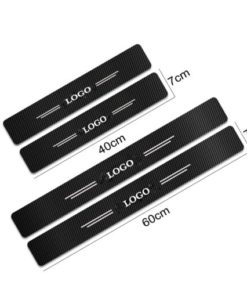 Carbon Car Door Sills Stickers