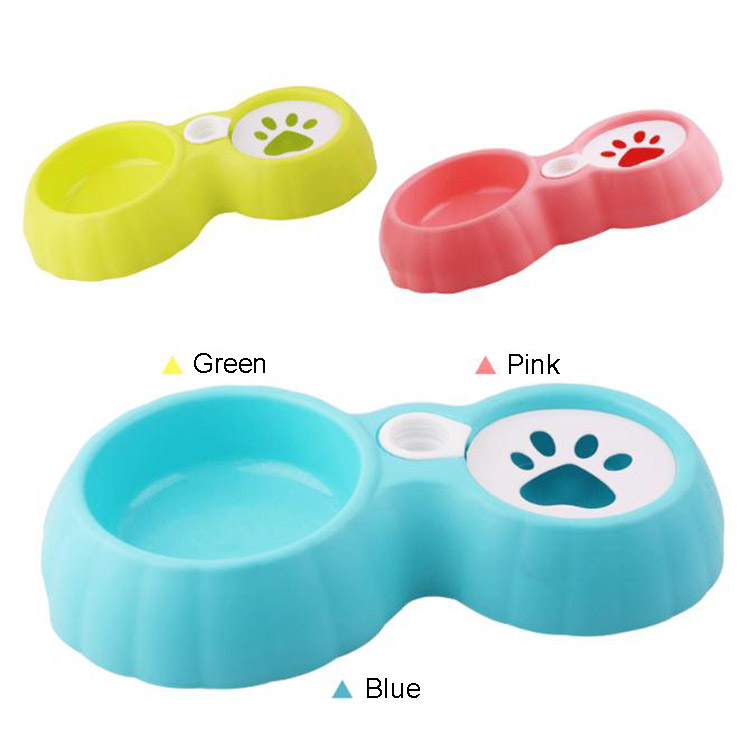 Dual Port Dog Food Dish