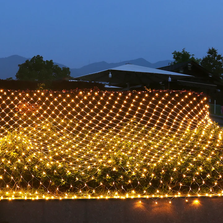 Net Mesh Waterproof String Lights