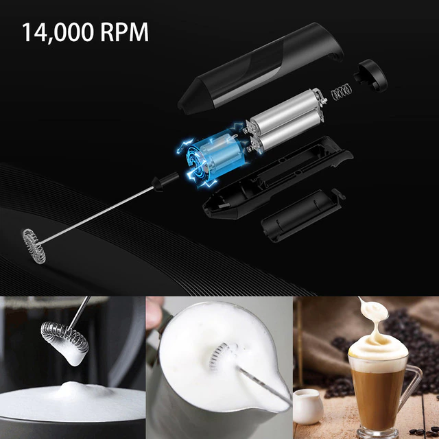 Milk Frother Electric Foam Maker Drink Mixer