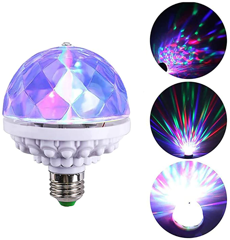 Colorful Rotating Magic Light Ball