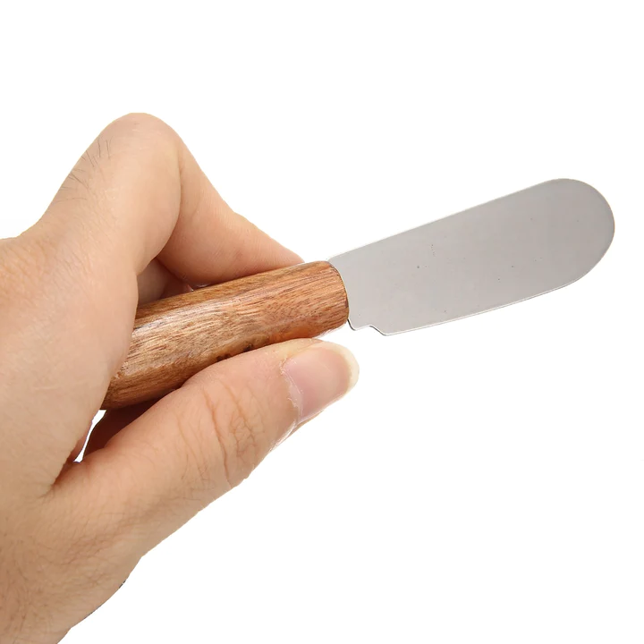 2Pcs Cute Standing Butter Knife