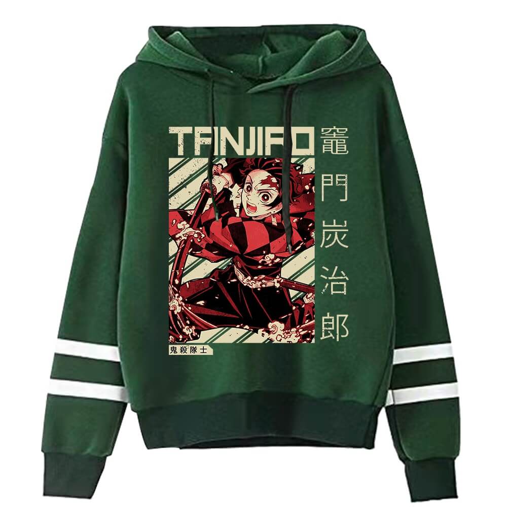 Anime Nezuko Demon Slayer Eyes Hoodie