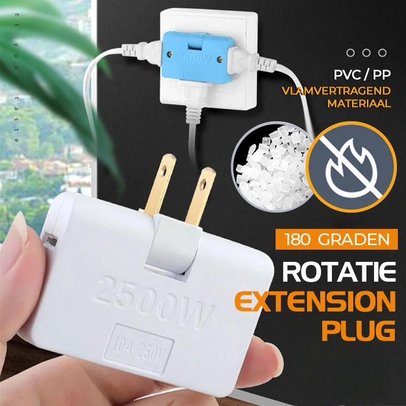 3 In 1 Rotatable Socket Converter