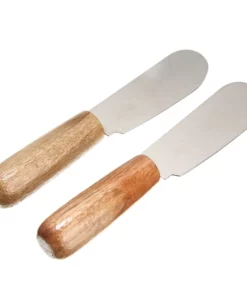 2Pcs Cute Standing Butter Knife