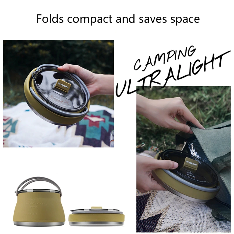 Collapsible Kettle For Camping