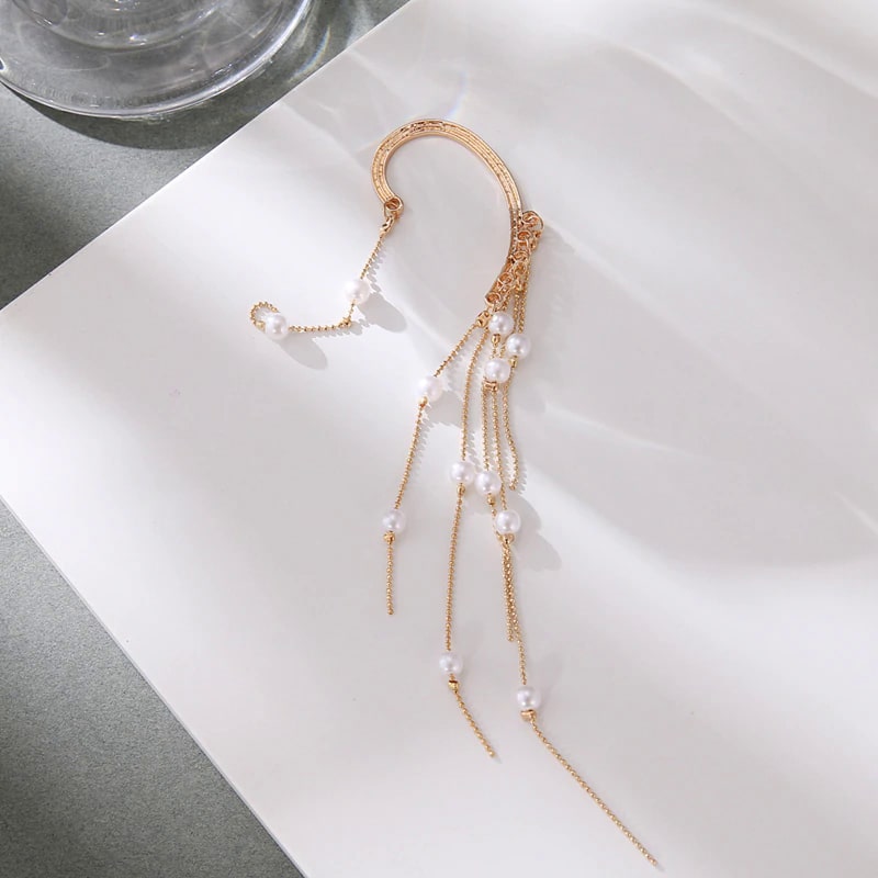 Thread Tassel Drop Earrings For Women