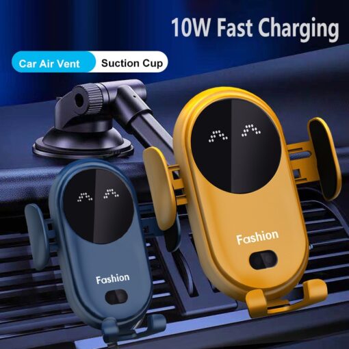 Smart Car Wireless Charger Phone Holder