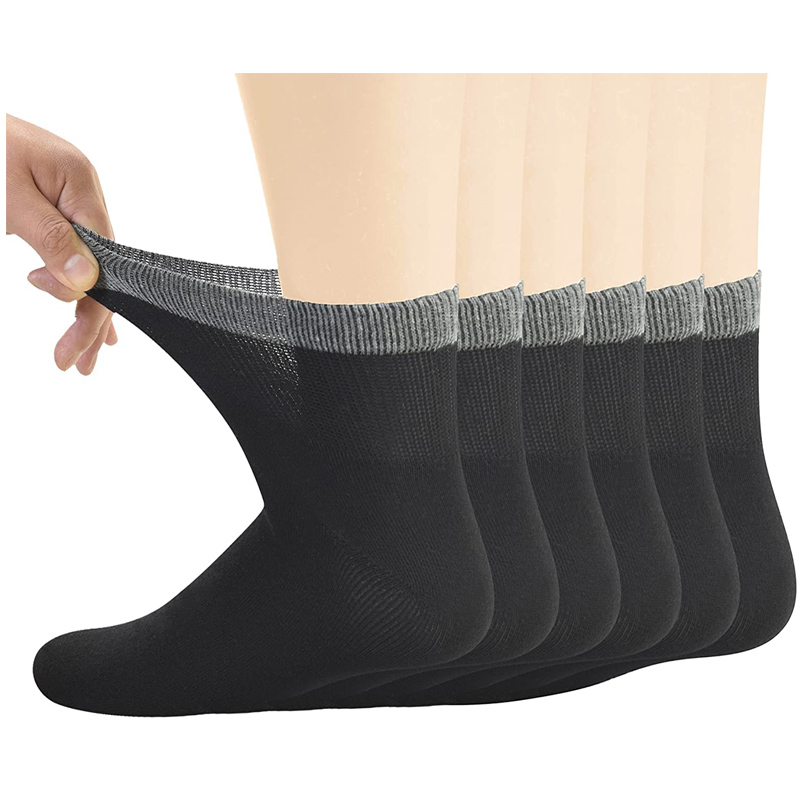 Diabetes Socks Silver