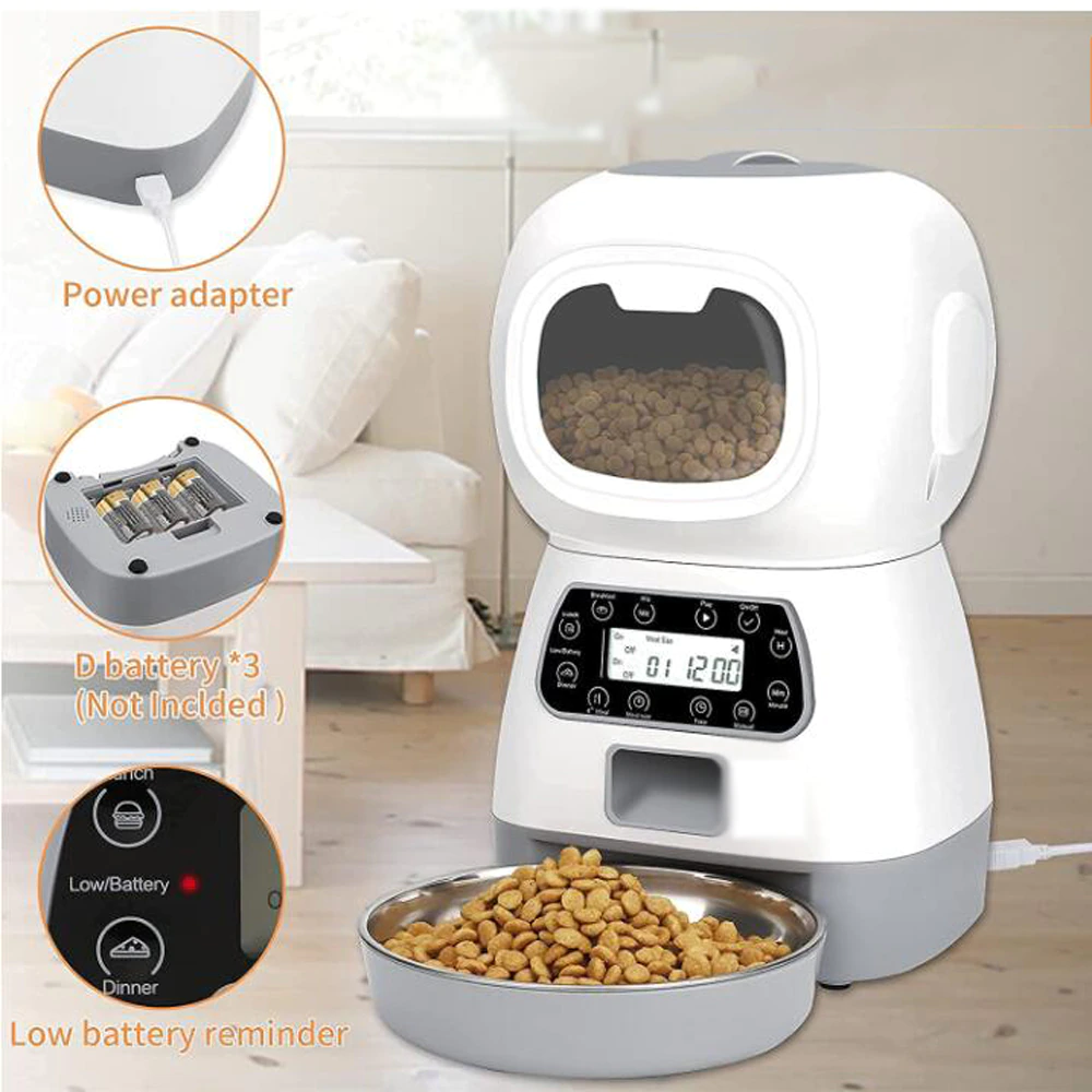 3.5L Zamate Automatic Pet Feeder