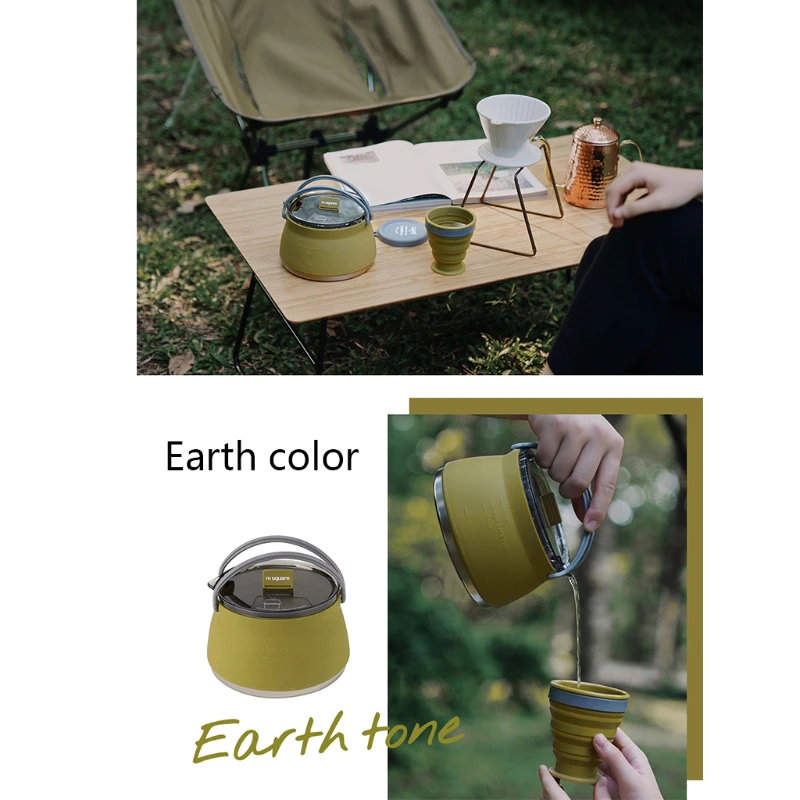 Collapsible Kettle For Camping