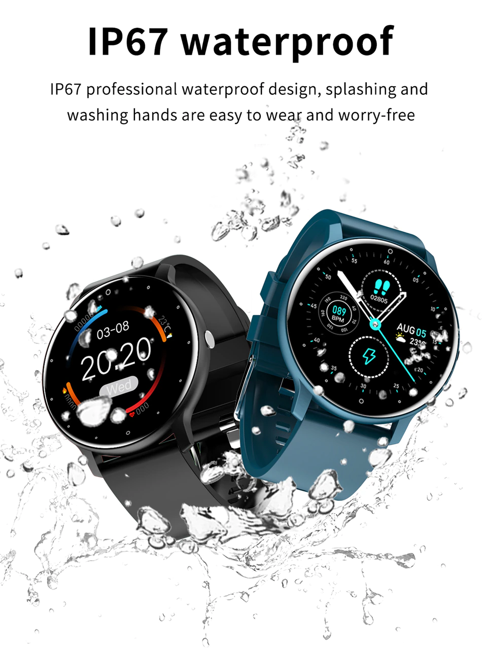 Maxtio Full Touch Screen Smart Watch