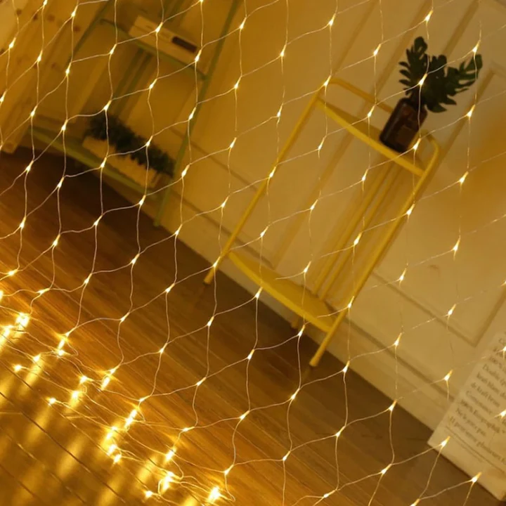 Net Mesh Waterproof String Lights