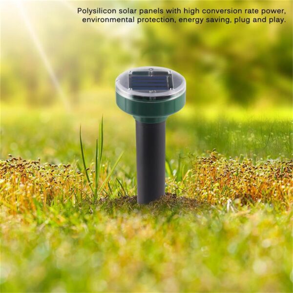 Solar Power Mouse Mole Snakes Pest Rodent Repeller