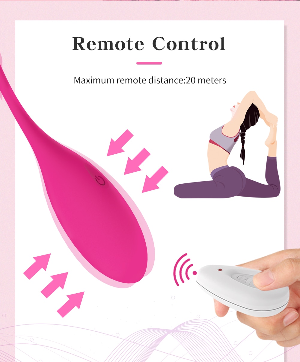 Wireless APP Control Vibrating Egg Vibrator