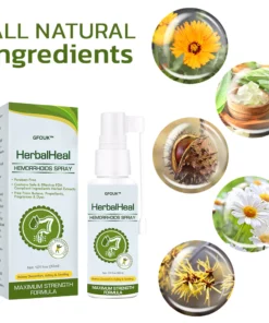 GFOUK HerbalHeal Hemorrhoids Spray