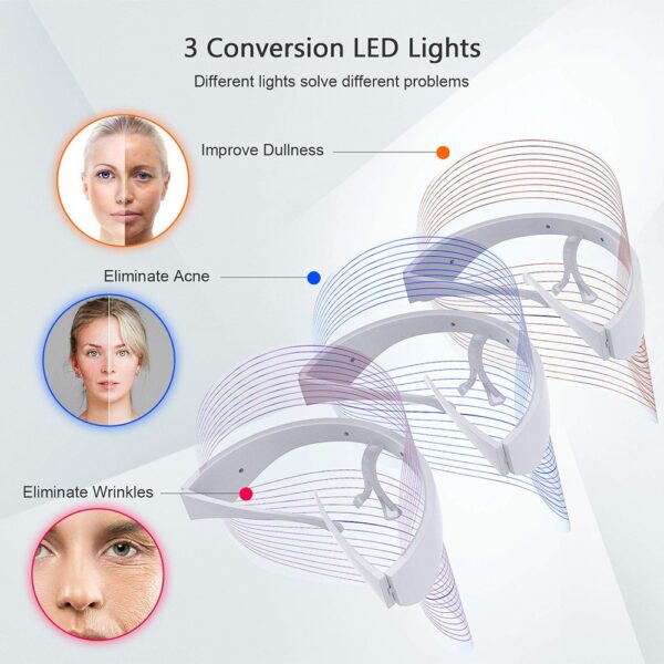 7 in 1 LED Light Therapy Mask