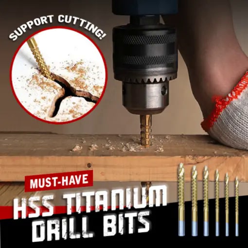 HSS Titanium Drill Bits