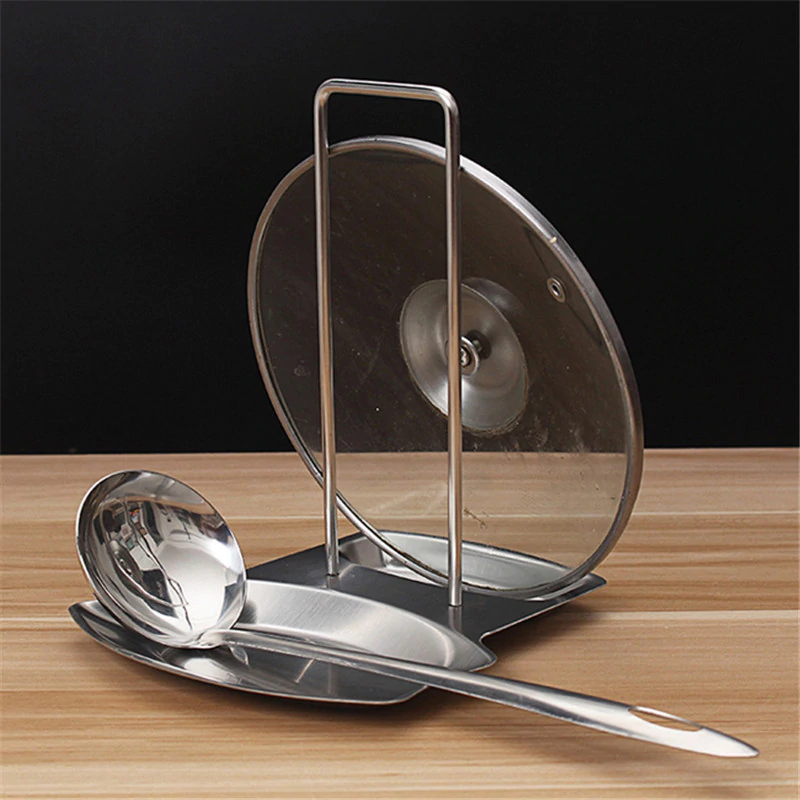 Stainless Steel Lid & Utensil Stand