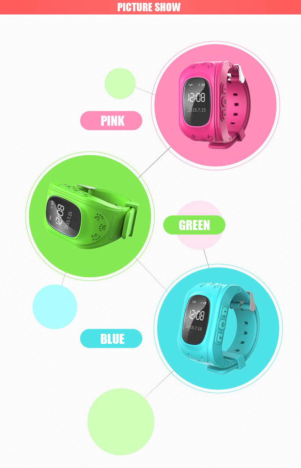 SmartWatch for Kids  GPS Function