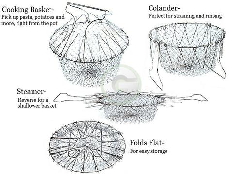 Foldable Chef Basket