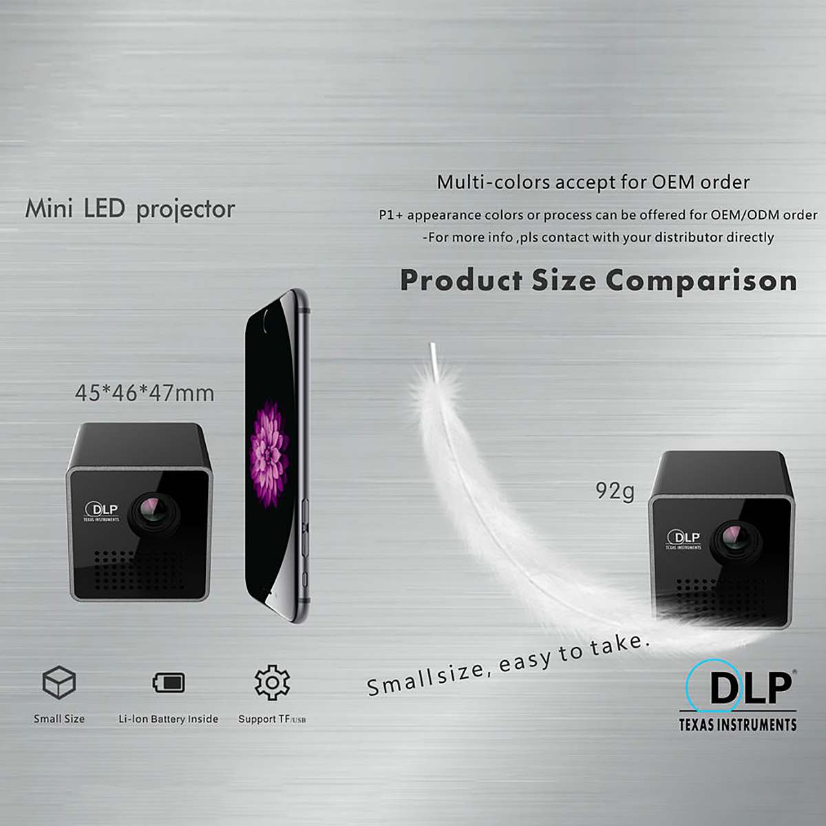 Smart Laser Wi-fi 1080p Mobile Wireless Projector