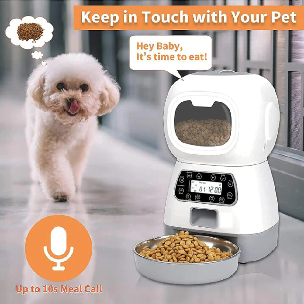 3.5L Zamate Automatic Pet Feeder