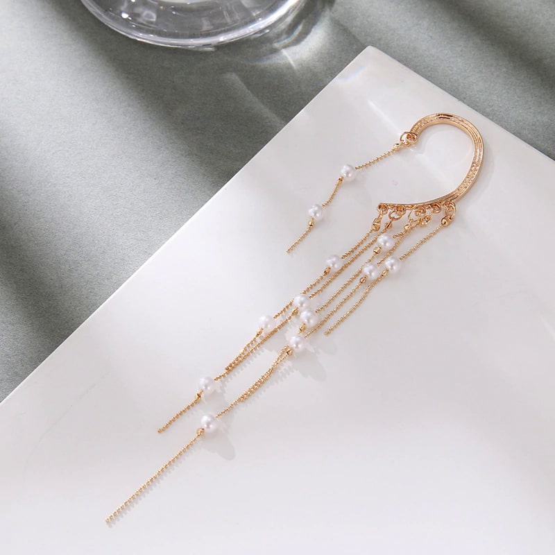 Thread Tassel Drop Earrings For Women