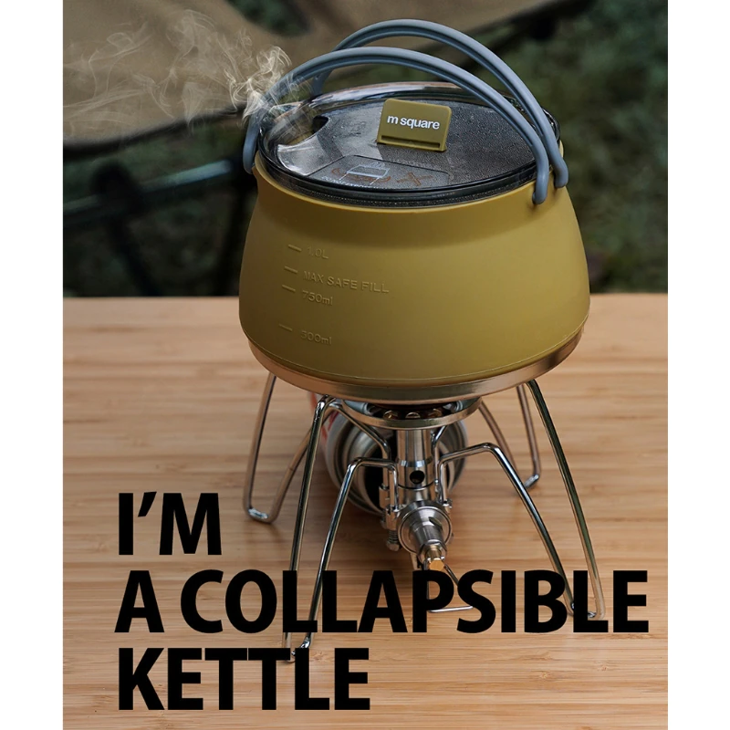 Collapsible Kettle For Camping