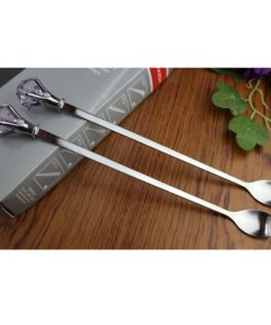 Long Handled Diamond Spoon