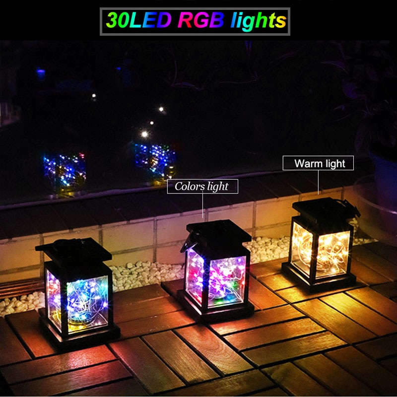 Foldable Solar Outdoor Lanterns