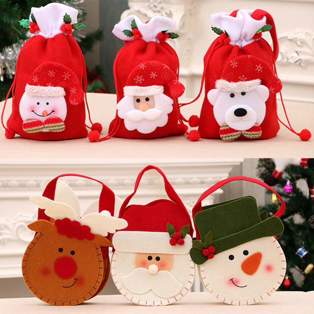 Christmas Gift Doll Bags