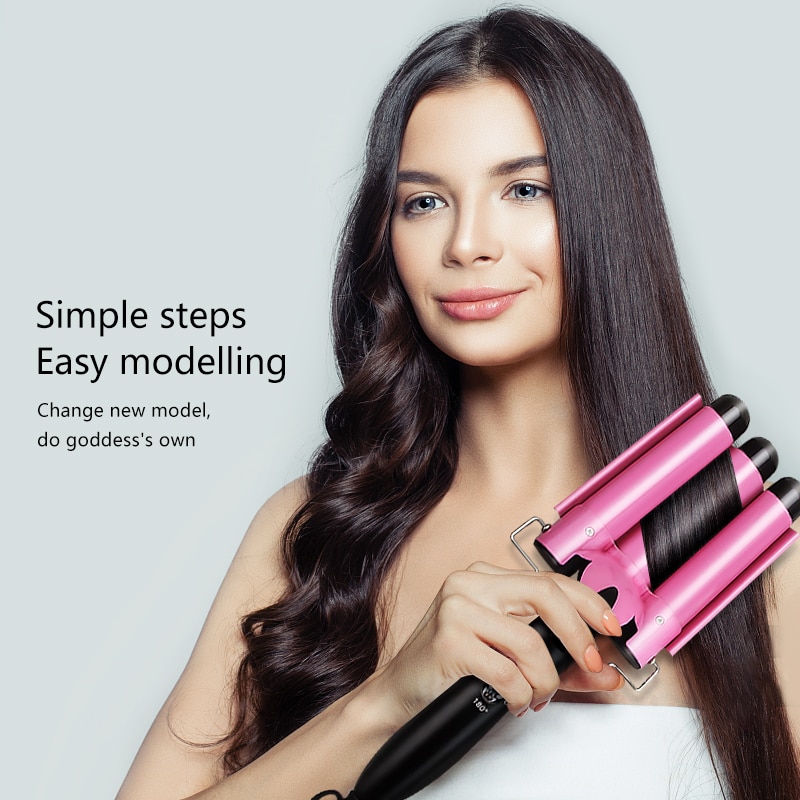 3D Ceramic Curling Iron