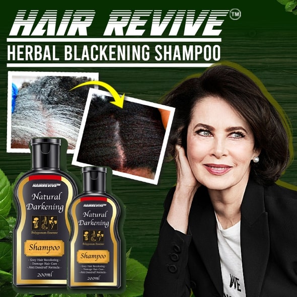 HairRevive Herbal Blackening Shampoo