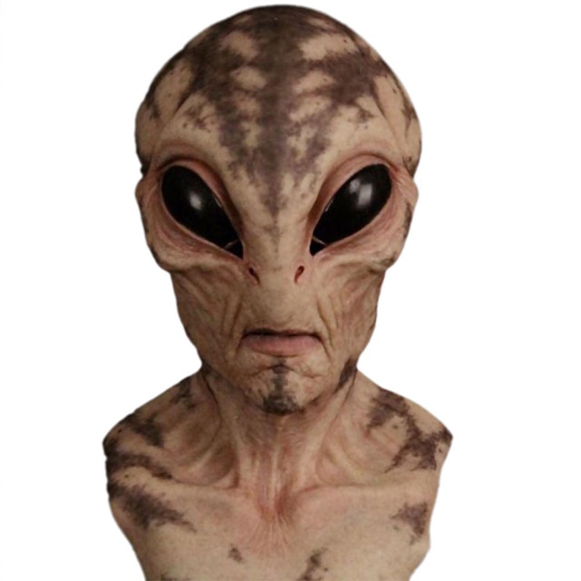 Horror Big Eye Alien Latex Mask