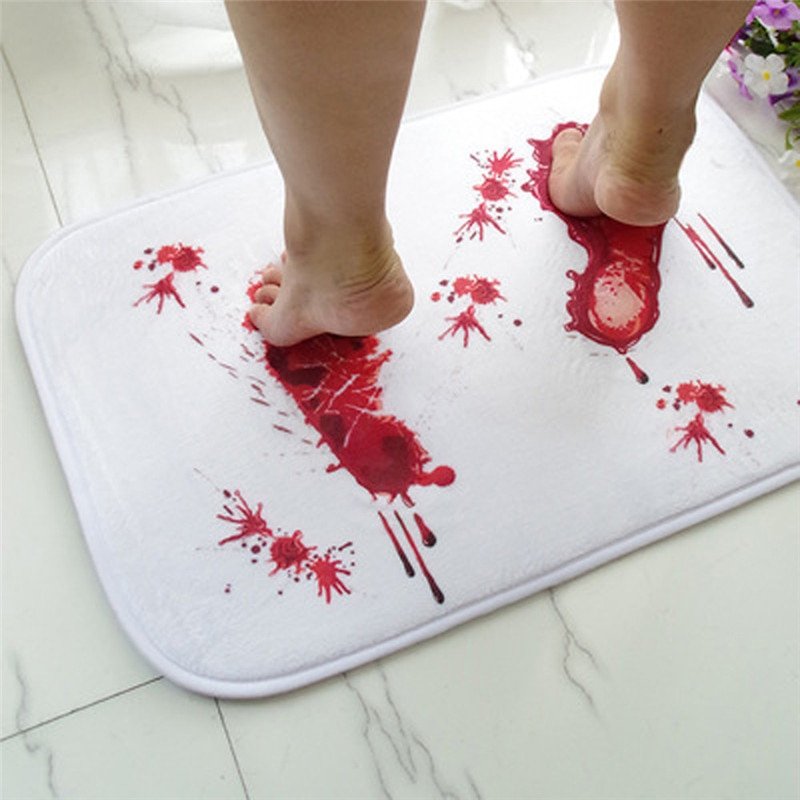 Halloween Bloody Bath Mat